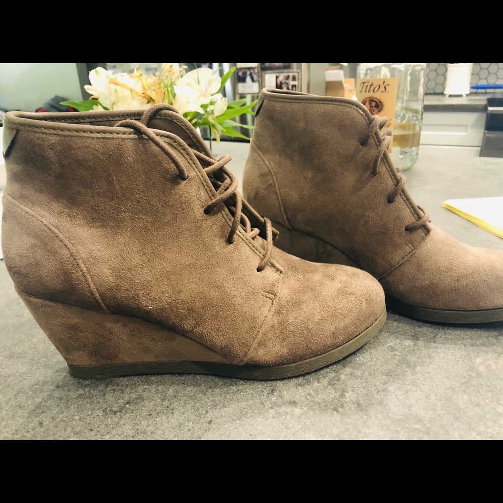 Wedge Booties